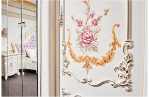 Шкаф 3-х дверный Венеция Классик (крем)