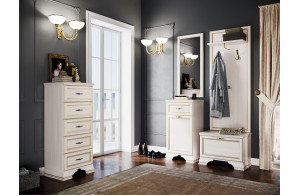 Вешалка 600 Сиена (Бодега белый)