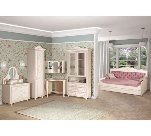 Детская Алиса 2 крем белый