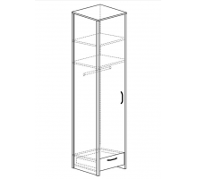 Шкаф пенал Гранж 982